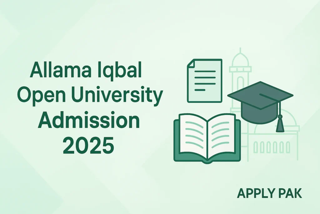 Allama Iqbal Open University Admission 2025