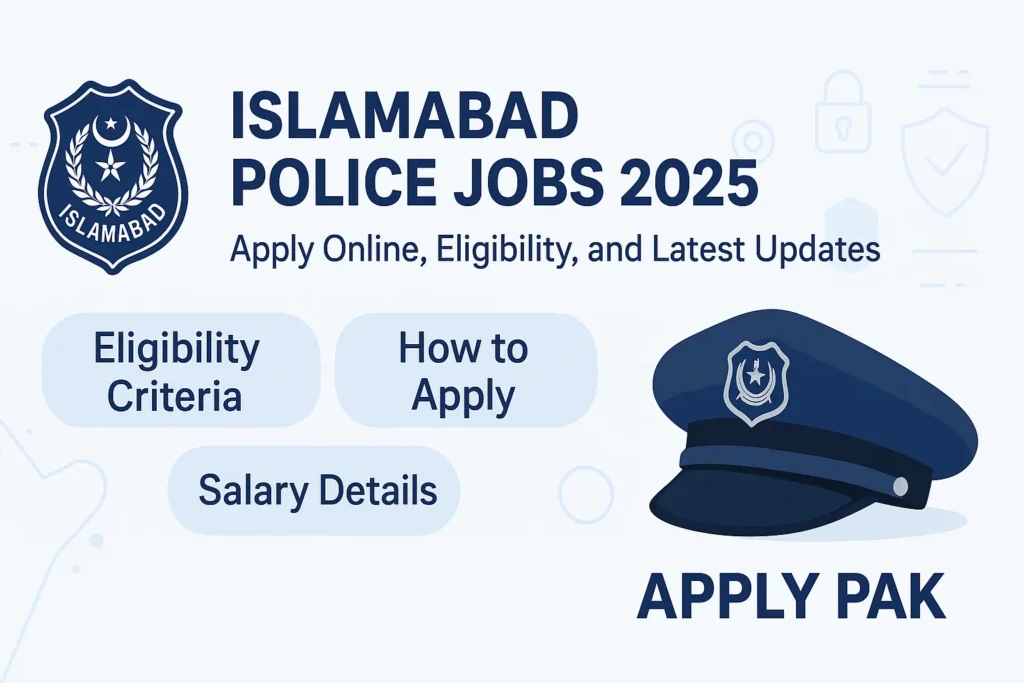 Islamabad Police Jobs 2025