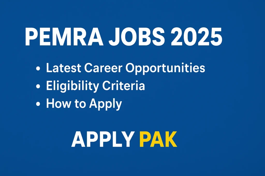 PEMRA Jobs