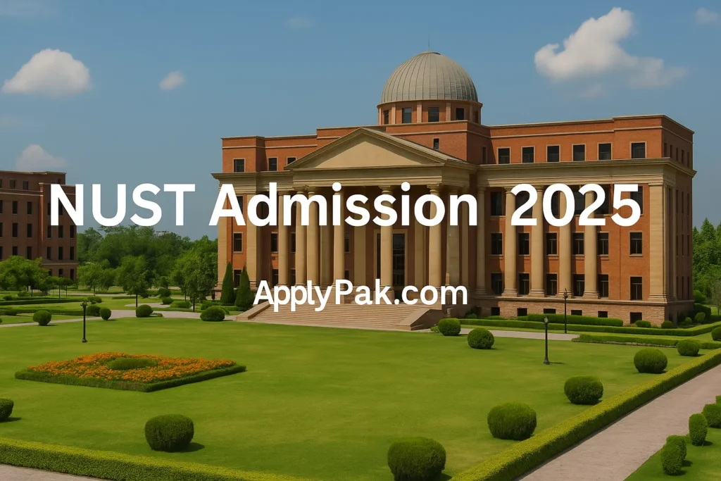 NUST Admission 2025